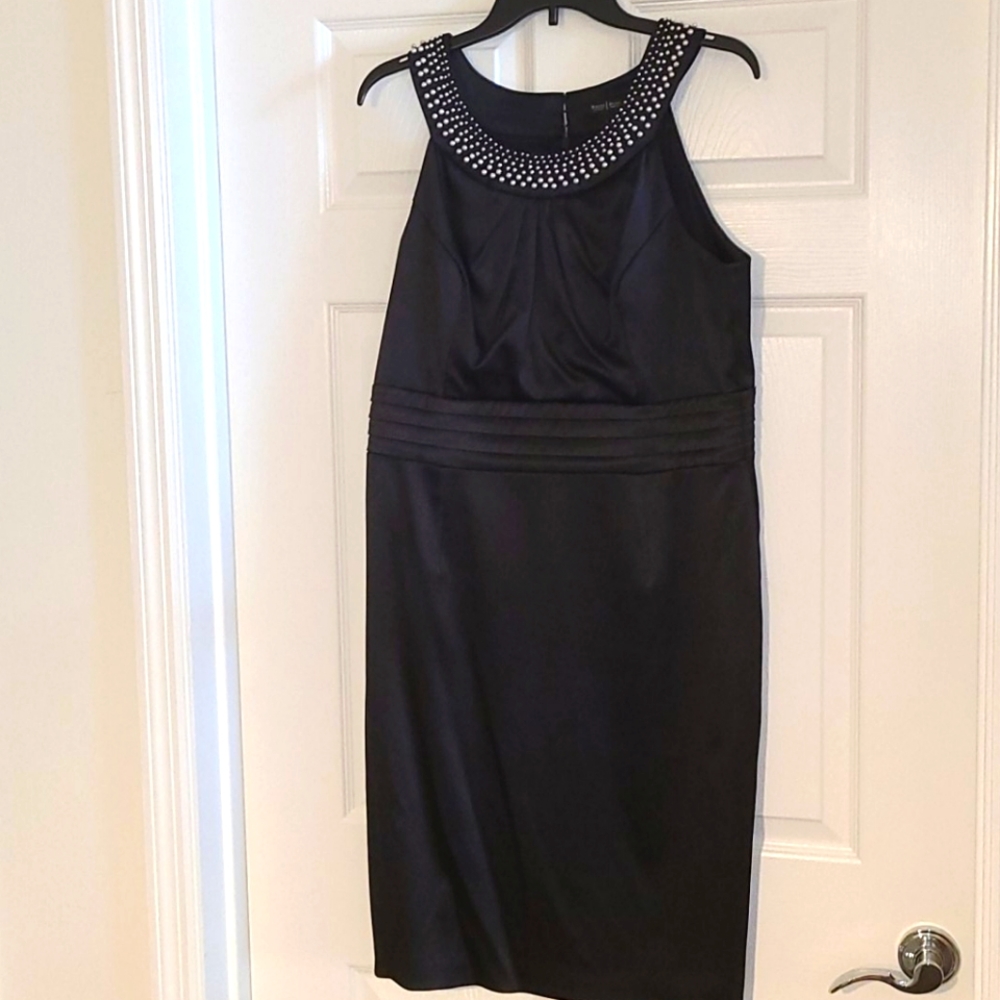 White House Black Market Black A-Line Dress